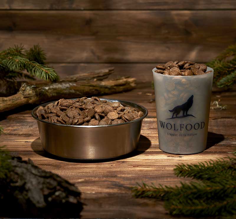 Wolfood chiens  Aliments et accessoires haut de gamme