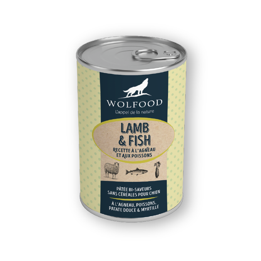 Produit Pâtée Lamb & Fish