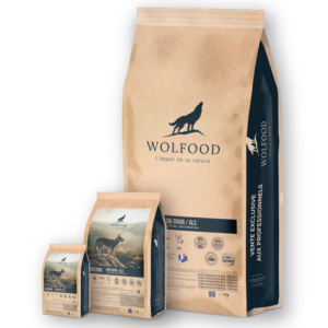 WOLFOOD Kit Chiot. Croquettes et Accessoires Haut de Gamme pour un Départ  Idéal - Nourrir comme la nature